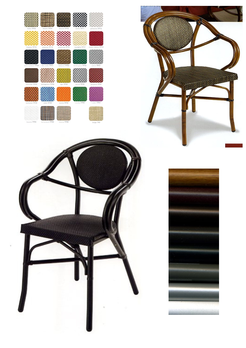 1.3.35<br>Ce fauteuil Epoque est en aluminium, possible en 30 couleurs et style Art Déco