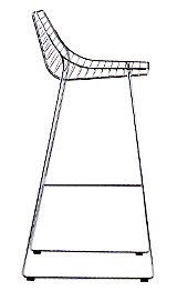 2.1.8<br>Dit designmodel kan in 12 epoxykleuren. Er bestaat ook een bijpassende stoel en armstoel.