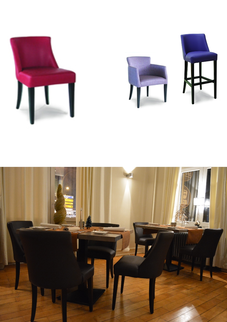 1.1.15<br>deze typische boutoir stoel kan in alle kleuren, en ook als armstoel of barstoel.
