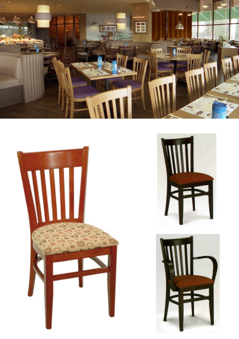 1.2.3<br>Deze stijlvolle stoel kan in ALLE kleuren. Bijpassende armstoel beschikbaar !