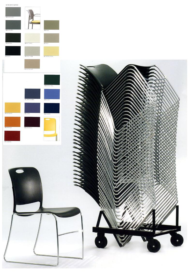 1.5.7<br>Deze polyvalente stoel van topkwaliteit is verkrijgbaar in diverse kleuren. Stapelbaar en comfortabel !